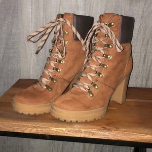 See by Chloe heeled “hiking” boots size 40/10